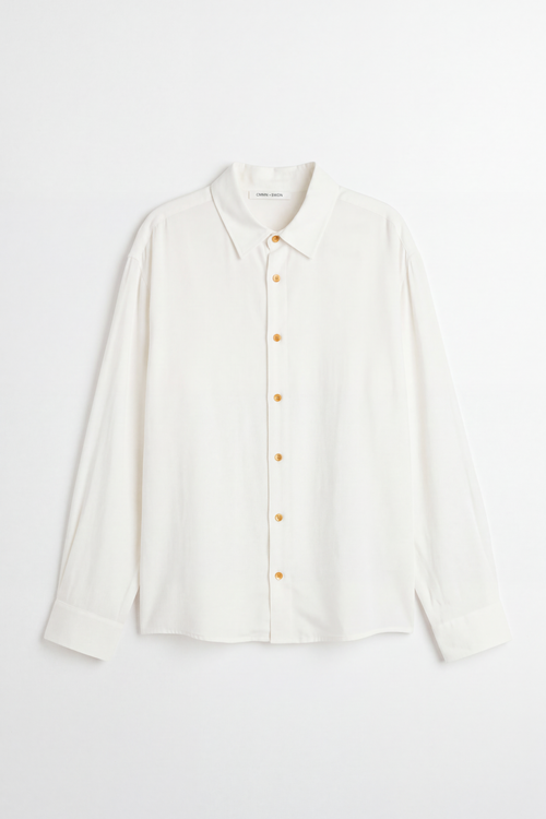 Caine Viscose Shirt Ivory