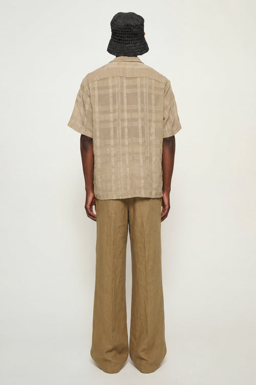 Midas — Wide Pleat Trousers