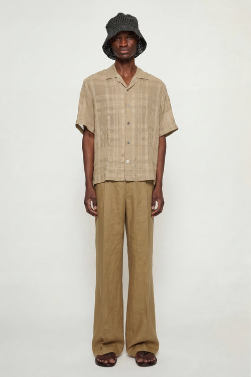 Midas — Wide Pleat Trousers