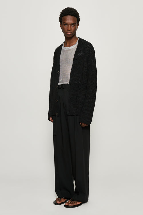 Omari Double Pleated Trousers