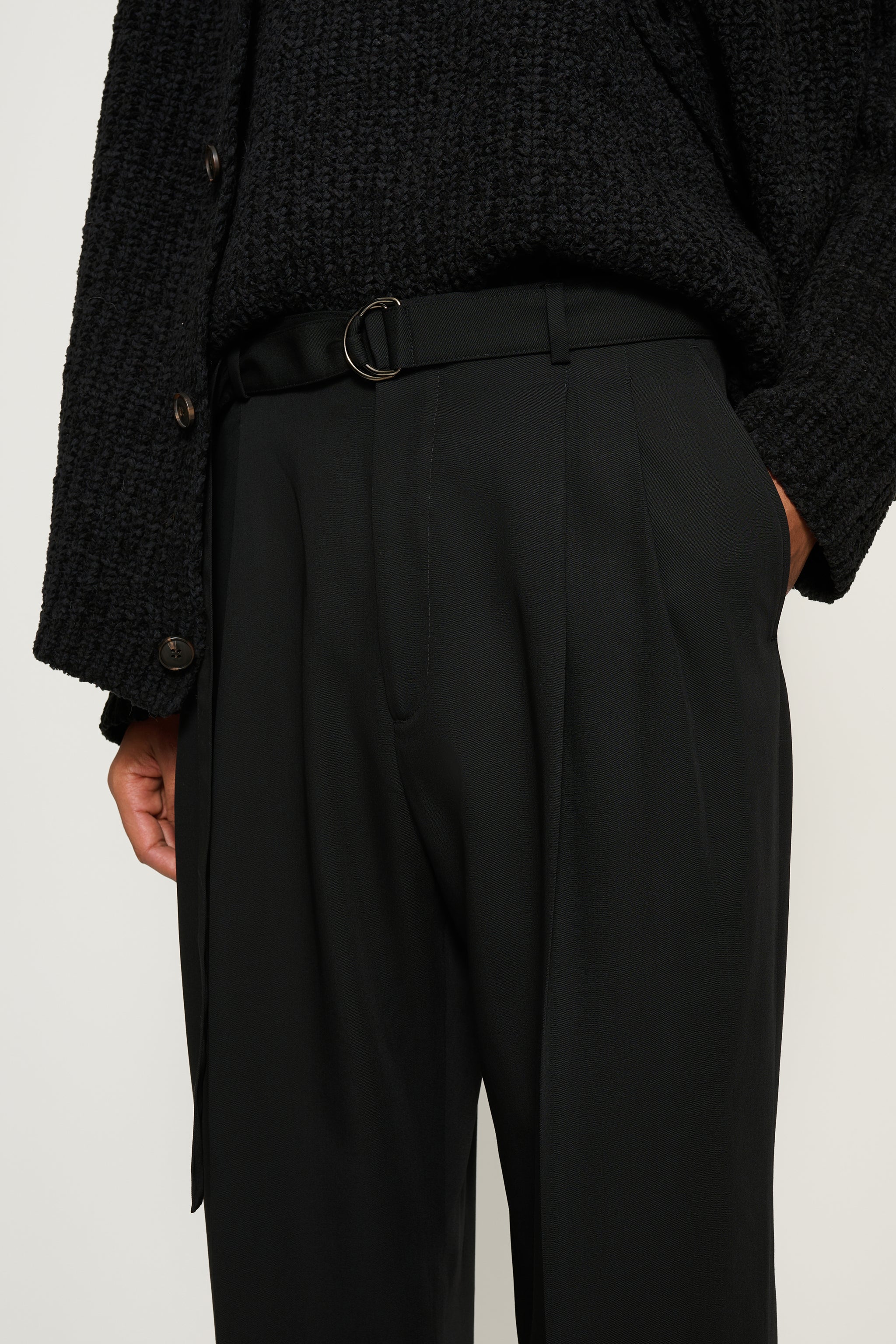 スーツ CMMN SWDN Ooto trousers Otto Wide Leg Trousers