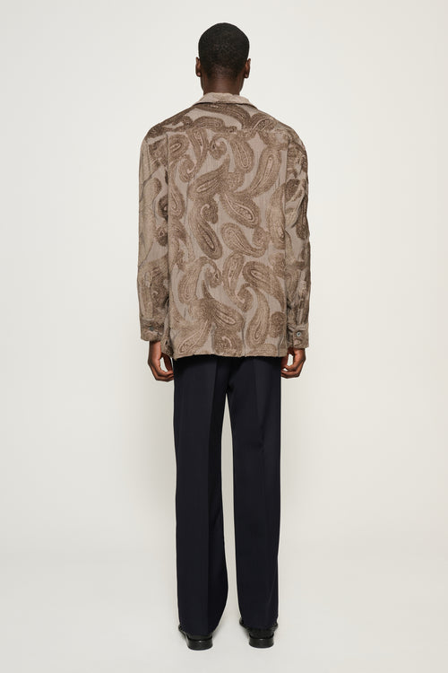 Omari Double Pleated Trousers
