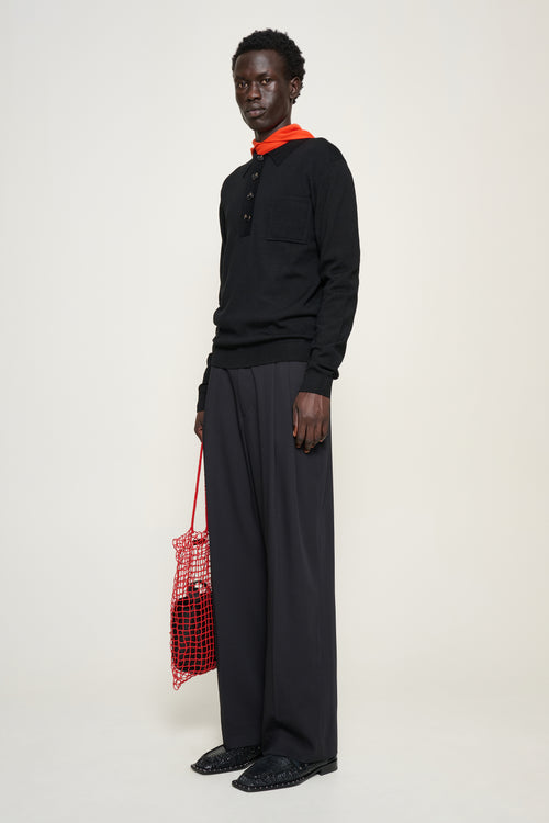 Ocean — Double Pleat Trousers