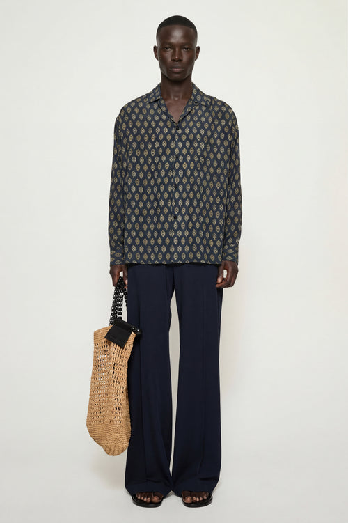 Otto — Wide Straight Trousers