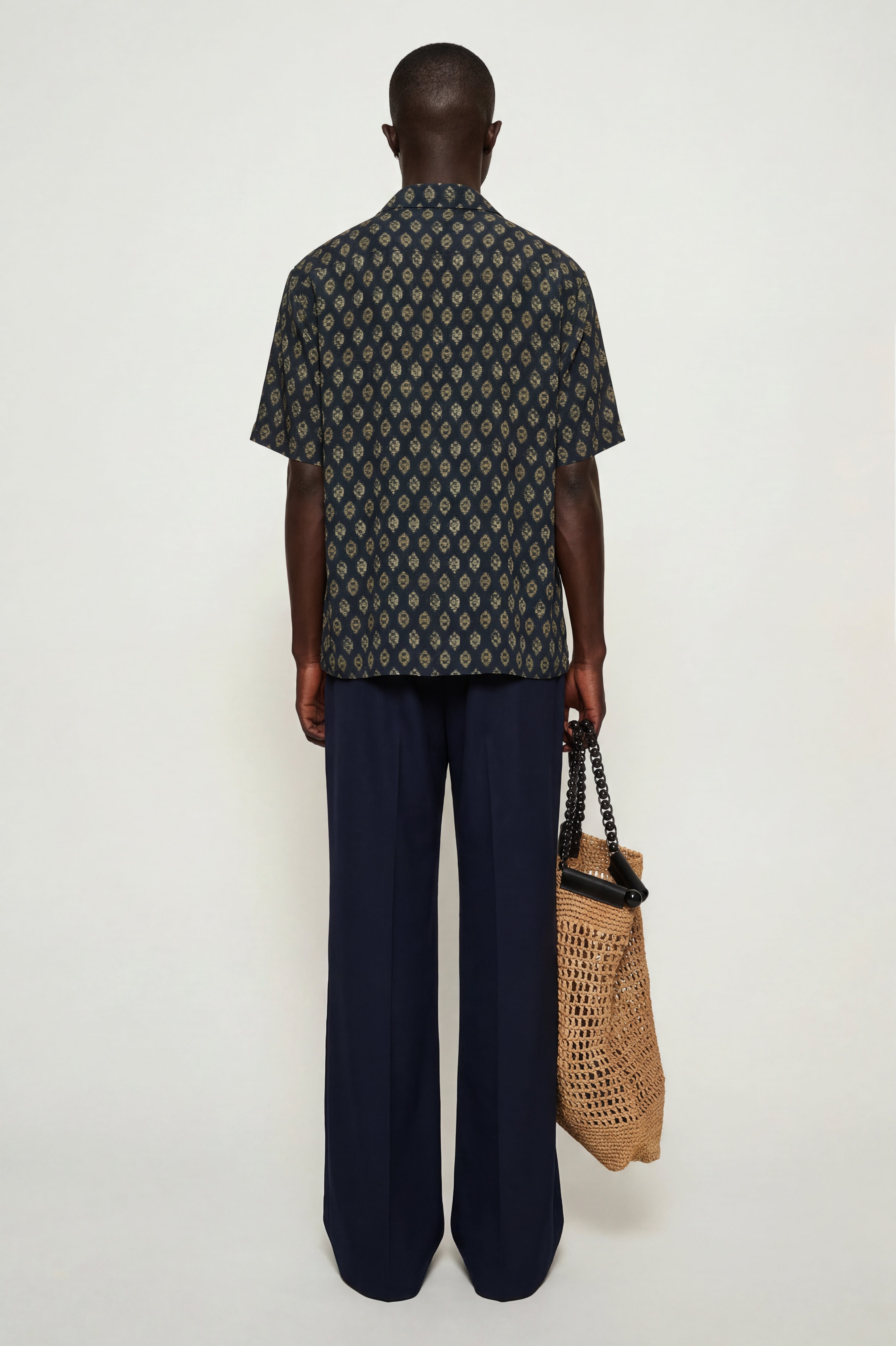Otto — Wide Straight Trousers