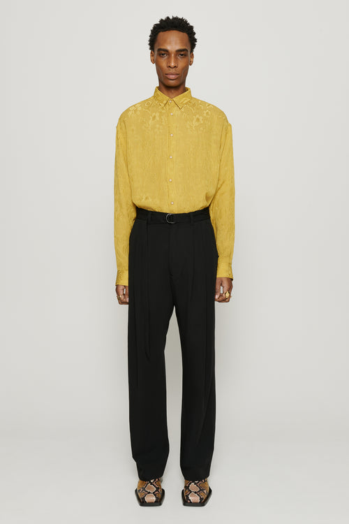 Omari Double Pleated Trousers