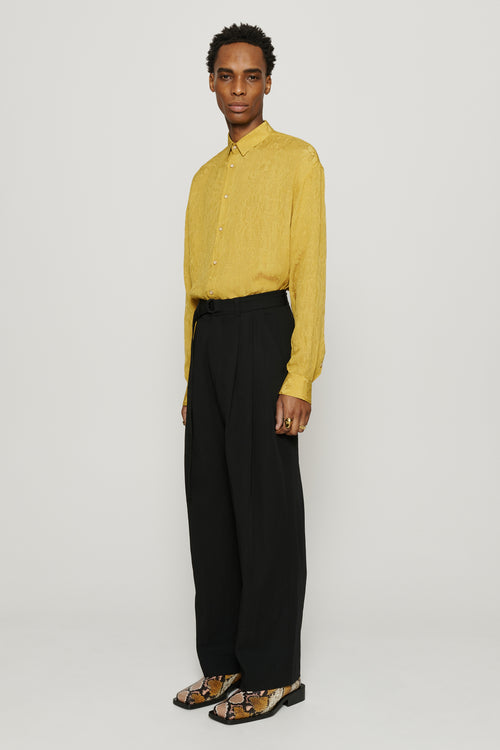 Omari Double Pleated Trousers