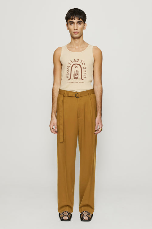 Omari Double Pleated Trousers