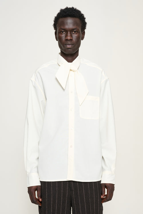 Poet — Scarf Collar Shirt