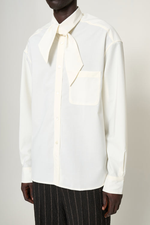Poet — Scarf Collar Shirt