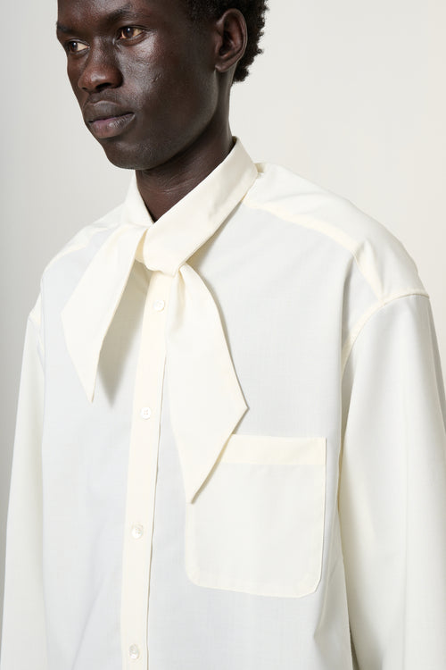 Poet — Scarf Collar Shirt