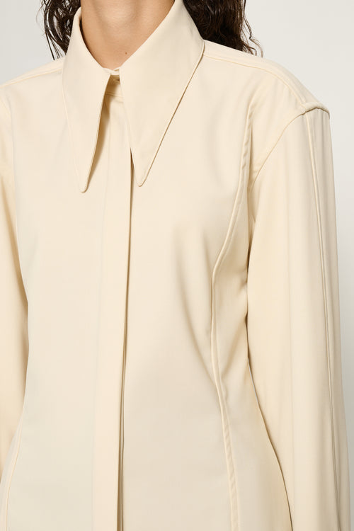 Jade Point Collar Shirt