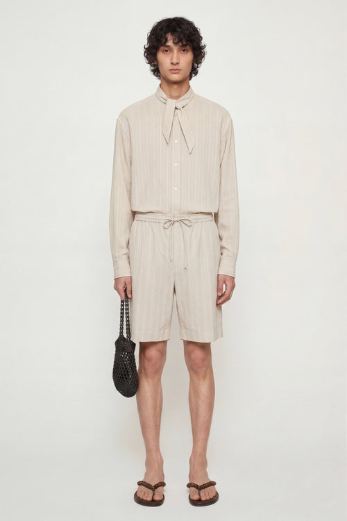 Paris — Jacquard Viscose Shorts