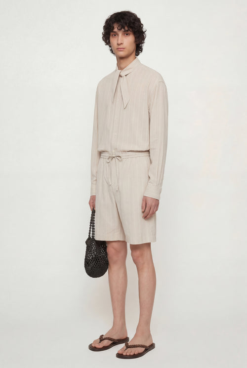 Paris — Jacquard Viscose Shorts