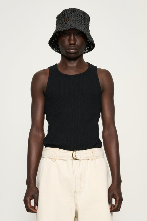 Arturo — Bouclé Jersey Tank