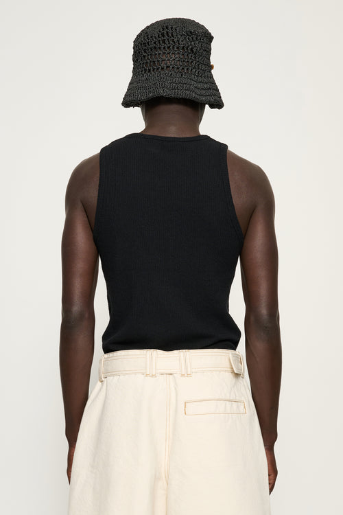 Arturo — Bouclé Jersey Tank