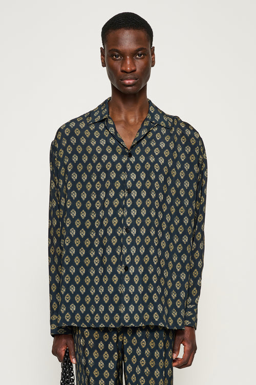 Rhodes — Fluid Printed Shirt