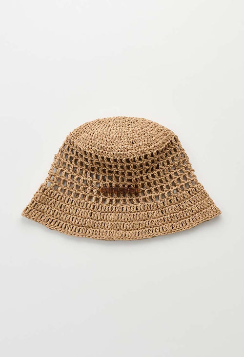 Raffia Bucket Hat