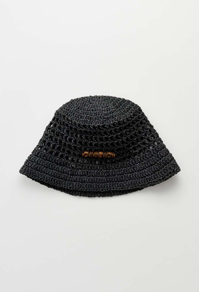 Raffia Bucket Hat