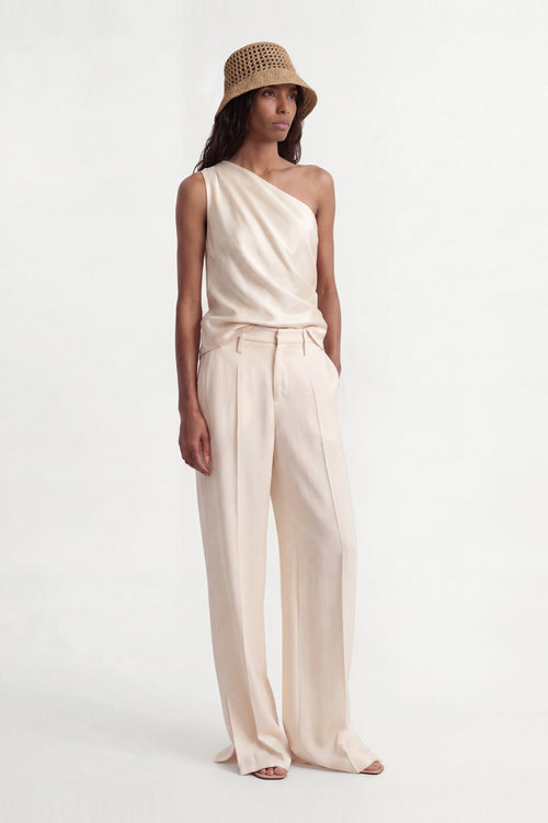 Rhea — Slit Hem Trousers