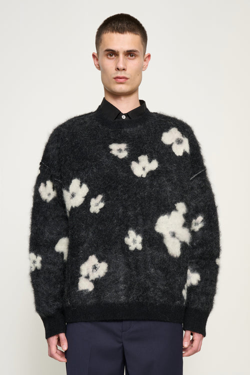 Shia — Jacquard Mohair Sweater