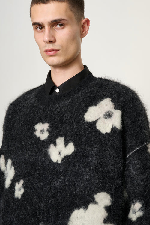 Shia — Jacquard Mohair Sweater