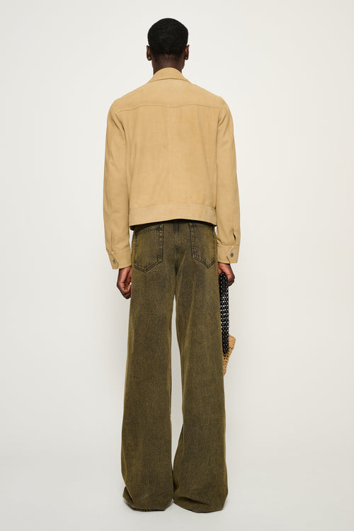 Fedro — Suede Trucker Jacket