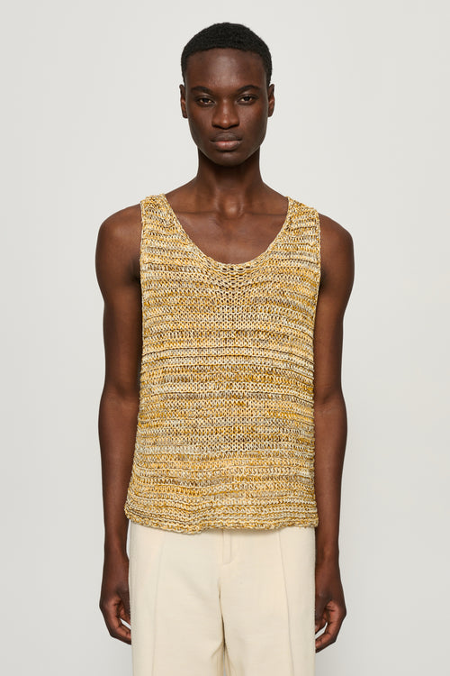 Tigran Loose-Knit Vest