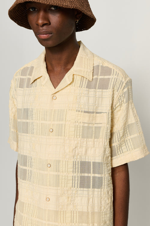 Ture Sheer Check Shirt