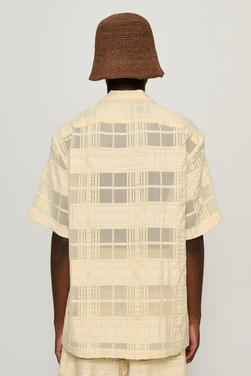 Ture Sheer Check Shirt