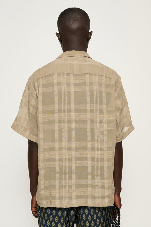 Ted — Sheer Check Shirt