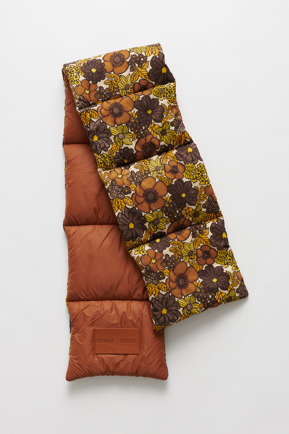 Uri quilted scarf floral print